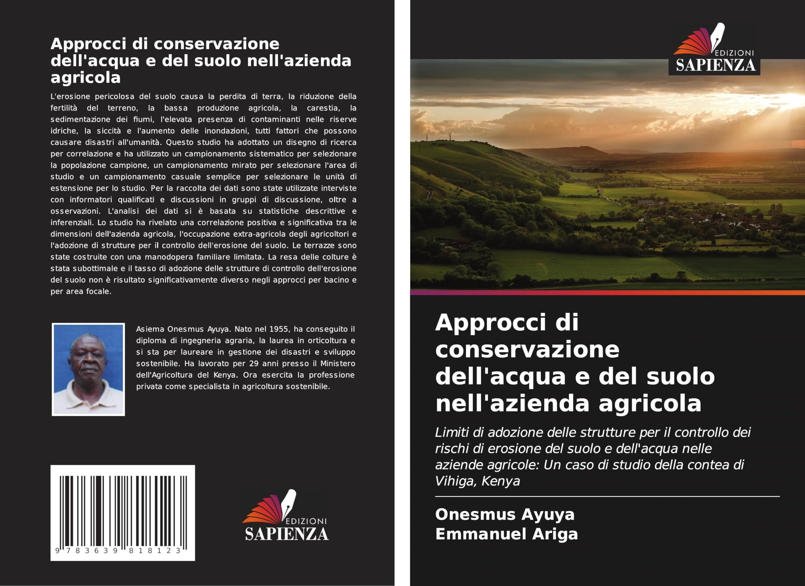 Approcci di conservazione dell'acqua e del suolo nell'azienda agricola: Limiti di adozione delle strutture per il controllo dei rischi di erosione del ... caso di studio della contea di Vihiga, Kenya