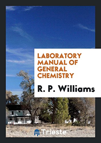 Laboratory Manual of General Chemistry