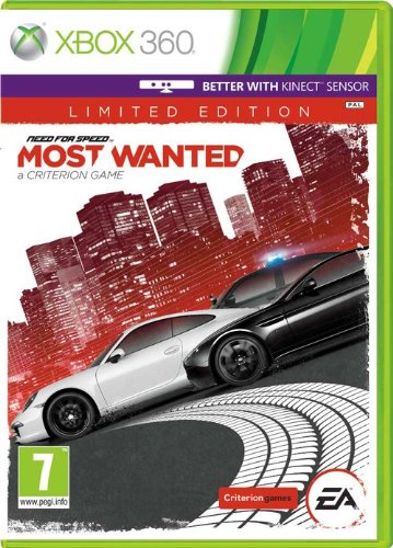 NEW & SEALED! Need For Speed Most Wanted Limited Edition Microsoft XBox 360