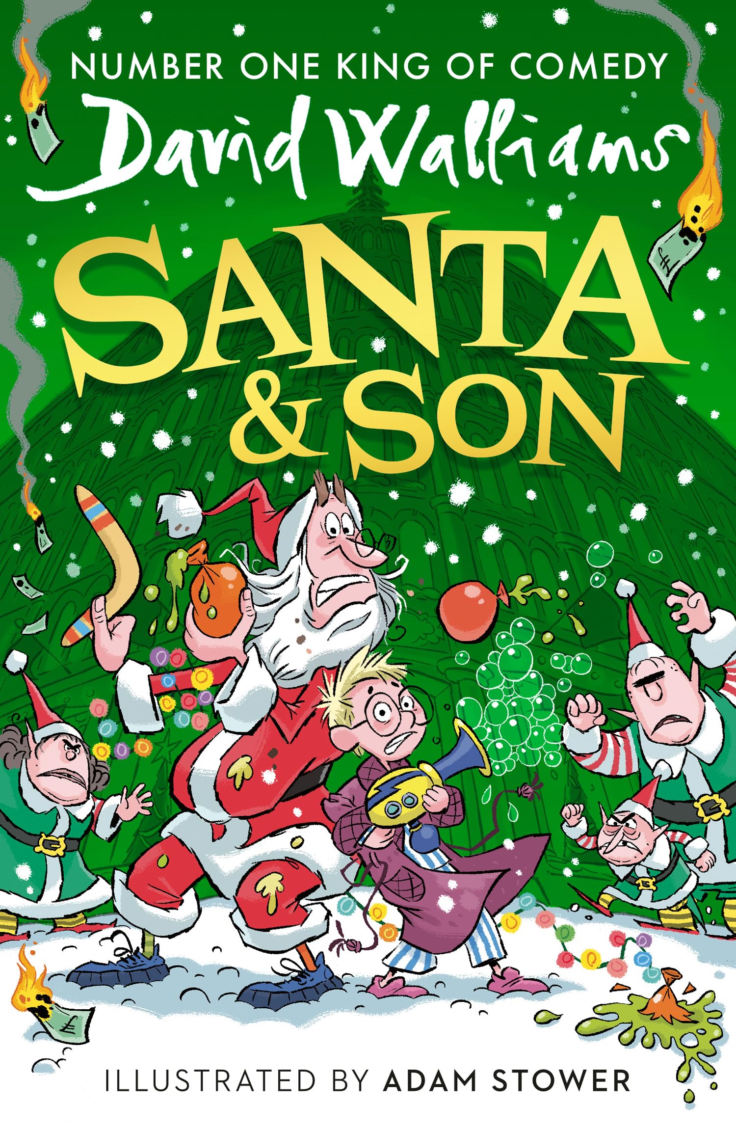 Santa & Son, A Book By David Walliams