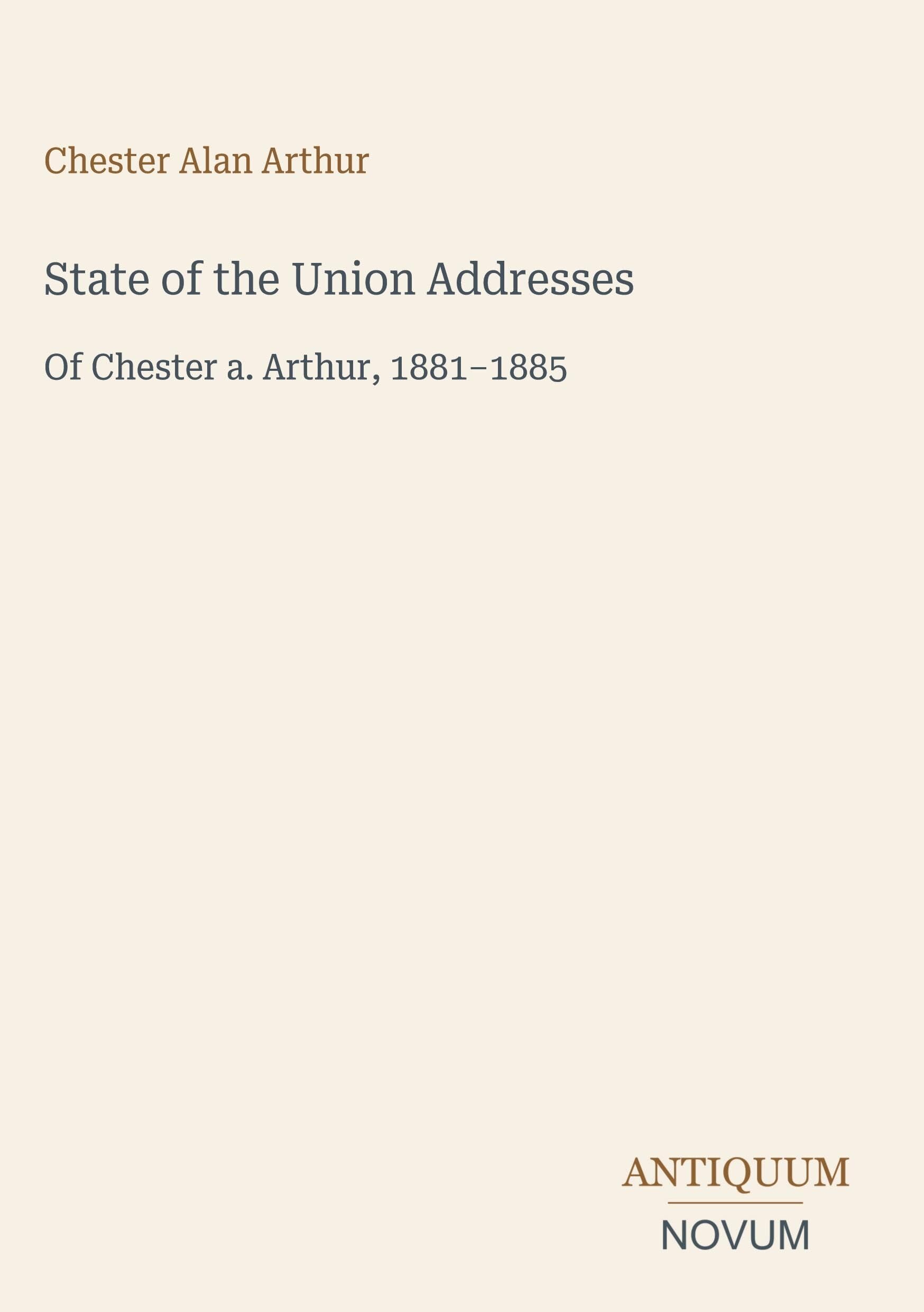 State of the Union Addresses