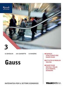 Gauss. Con quaderno turismo. Per le Scuole superiori. Con e-book. Con espansione online (Vol. 3) von Consolini, Bruna | Buch | Zustand gut