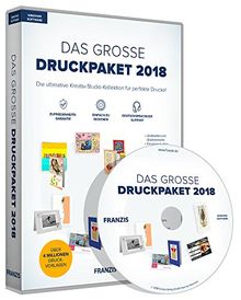 FRANZIS Das große Druckpaket 2018|2018|keine Einschränkung|zeitlich unbegrenzt|Windows 10/8.1/8/7|Disc|Disc