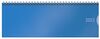 Tischquerkalender Classic Colourlux blau 2023: 1 Woche 1 Seite; Bürokalender mit nützlichen Zusatzinformationen; Format: 29,8 x 10,5 cm