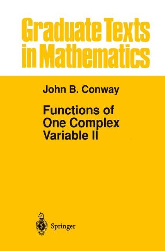 Graduate Texts in Mathematics: Functions of One Complex Variable II