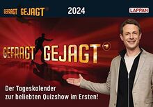 Gefragt Gejagt – Tageskalender 2024: Der Kalender zur beliebten Quizshow im Ersten | Jeden Tag eine neue spannende Frage | Ideales Geschenk für Quizfans