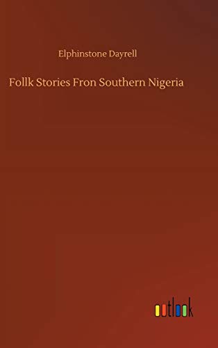 Follk Stories Fron Southern Nigeria
