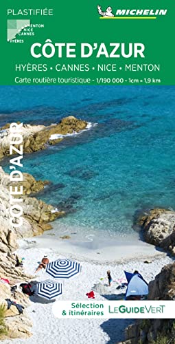 Carte routière et touristique Michelin Côte d'Azur