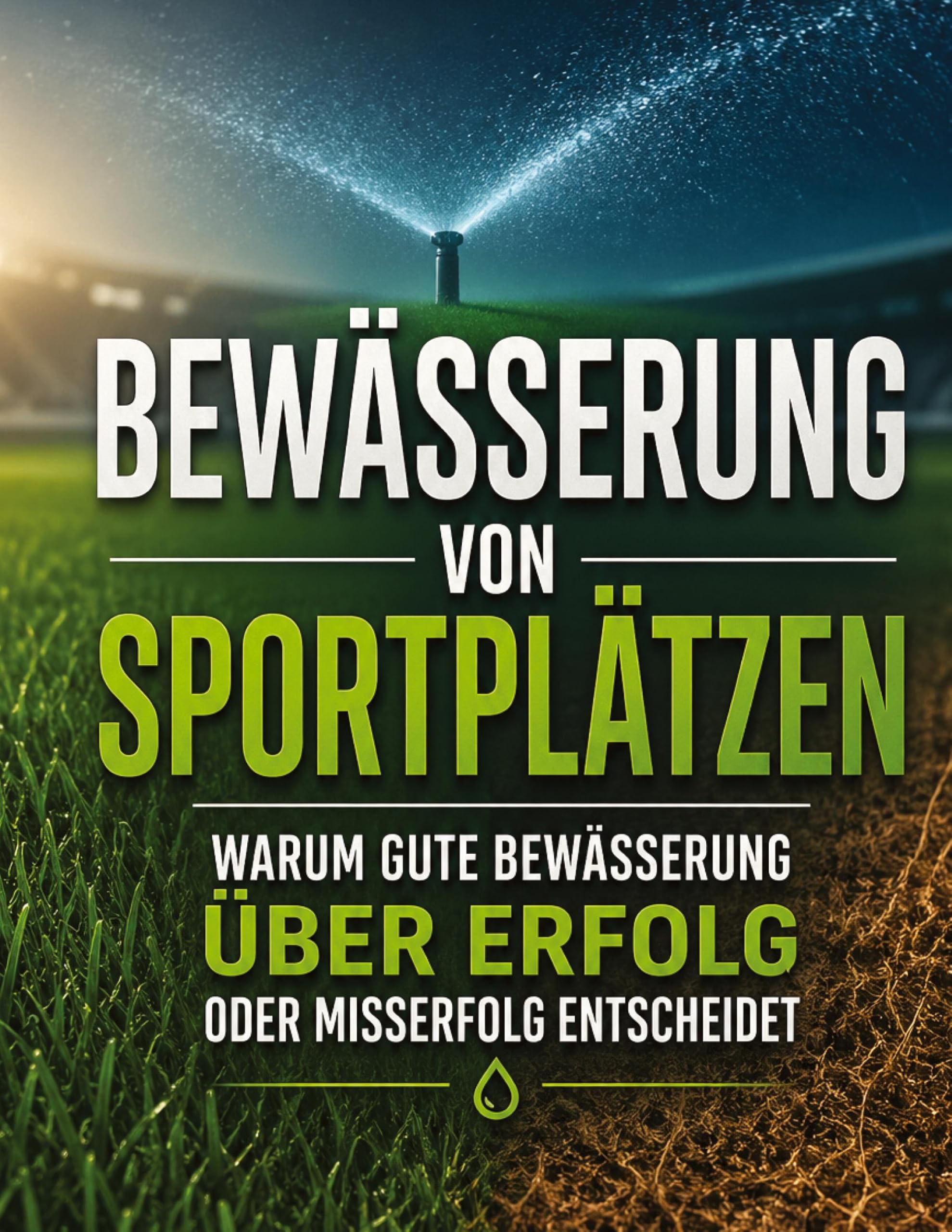 Der große Leitfaden für perfekte Sportplatzbewässerung - Wie Sie Ihren Rasen dauerhaft gesund, effizient und kostensparend bewässern: Alles, was ... - von der Planung bis zur Automatisierung