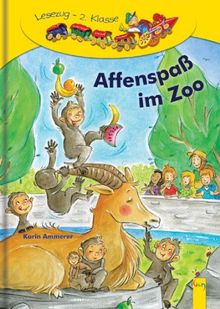 Affenspaß im Zoo: 2. Klasse - Lesezug 2. Kl