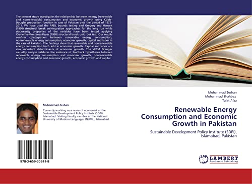 Renewable Energy Consumption and Economic Growth in Pakistan: Sustainable Development Policy Institute (SDPI), Islamabad, Pakistan