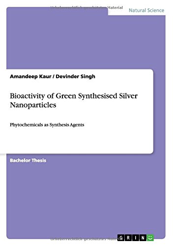 Bioactivity of Green Synthesised Silver Nanoparticles: Phytochemicals as Synthesis Agents