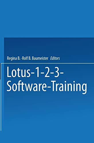 Lotus 123 Software Training