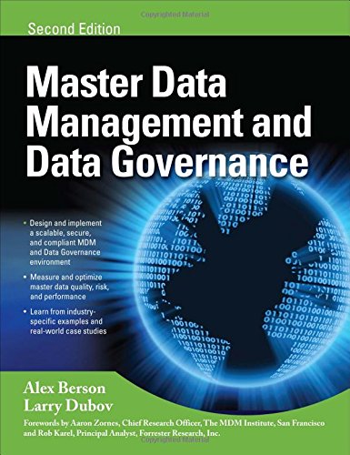Alex Berson Master Data Management And Data Governance
