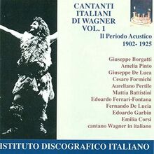 Wagner Sänger (italienische ) Vol. 1