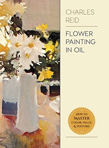 Charles Reid Flower Painting In Oil