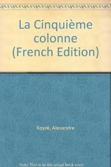 La cinquième colonne