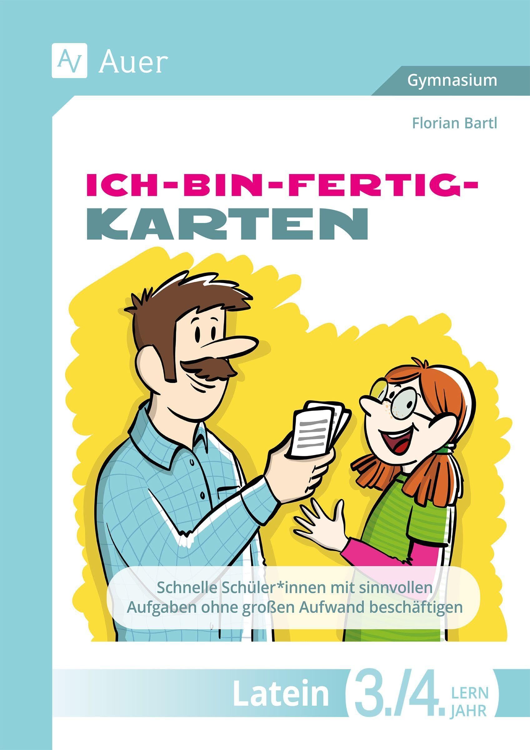 Ich-bin-fertig-Karten Latein Lernjahr 3-4