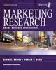Marketing Research: Online Research Applications: Includes SPSS 11.0
