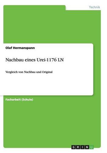 Nachbau eines Urei-1176 LN: Vergleich von Nachbau und Original