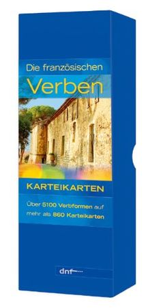 Die französischen Verben: Karteikarten