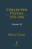 Collected Papers III: 1978–1990