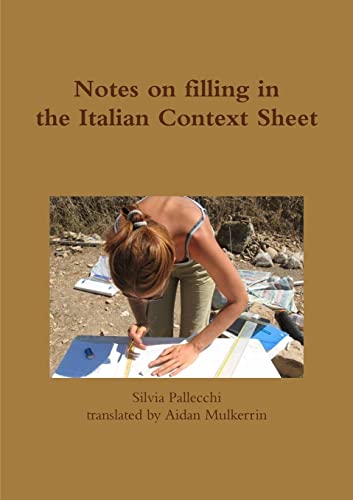 Notes on filling in the Italian Context Sheets