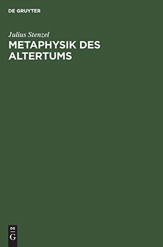 Metaphysik des Altertums
