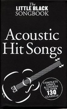 The Little Black Book of Songbook of Acoustic Hits