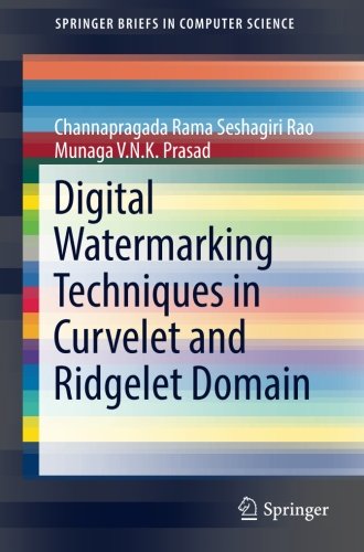 Digital Watermarking Techniques in Curvelet and Ridgelet Domain (SpringerBriefs in Computer Science)