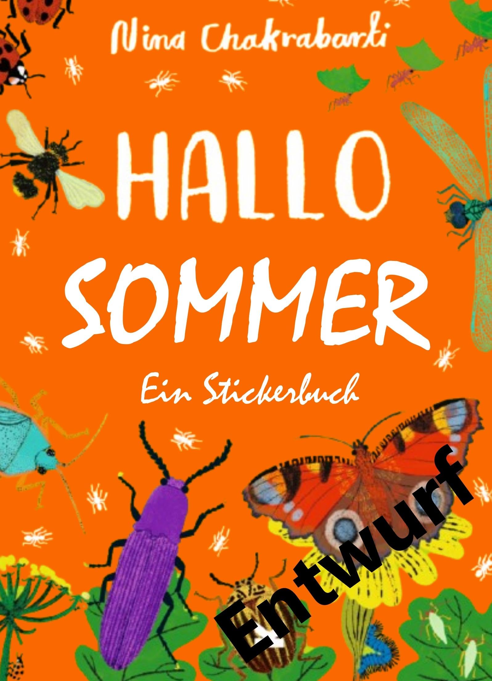 Hallo Sommer!: Ein Stickerbuch mit vielen Outdoor-Aktivitäten