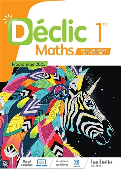 Claire Déclic - Maths Enseignement Scientifique 1Re - Livre Élève - Ed. 2023 - Image 2