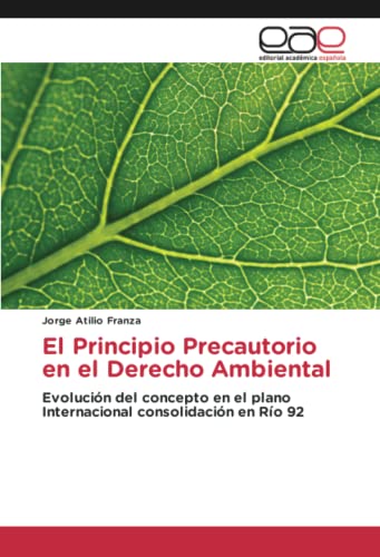 El Principio Precautorio en el Derecho Ambiental: Evolución del concepto en el plano Internacional consolidación en Río 92
