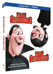 Coffret hôtel transylvanie 2 films : hôtel transylvanie 1 ; hôtel transylvanie 2 [Blu-ray] [FR Import]