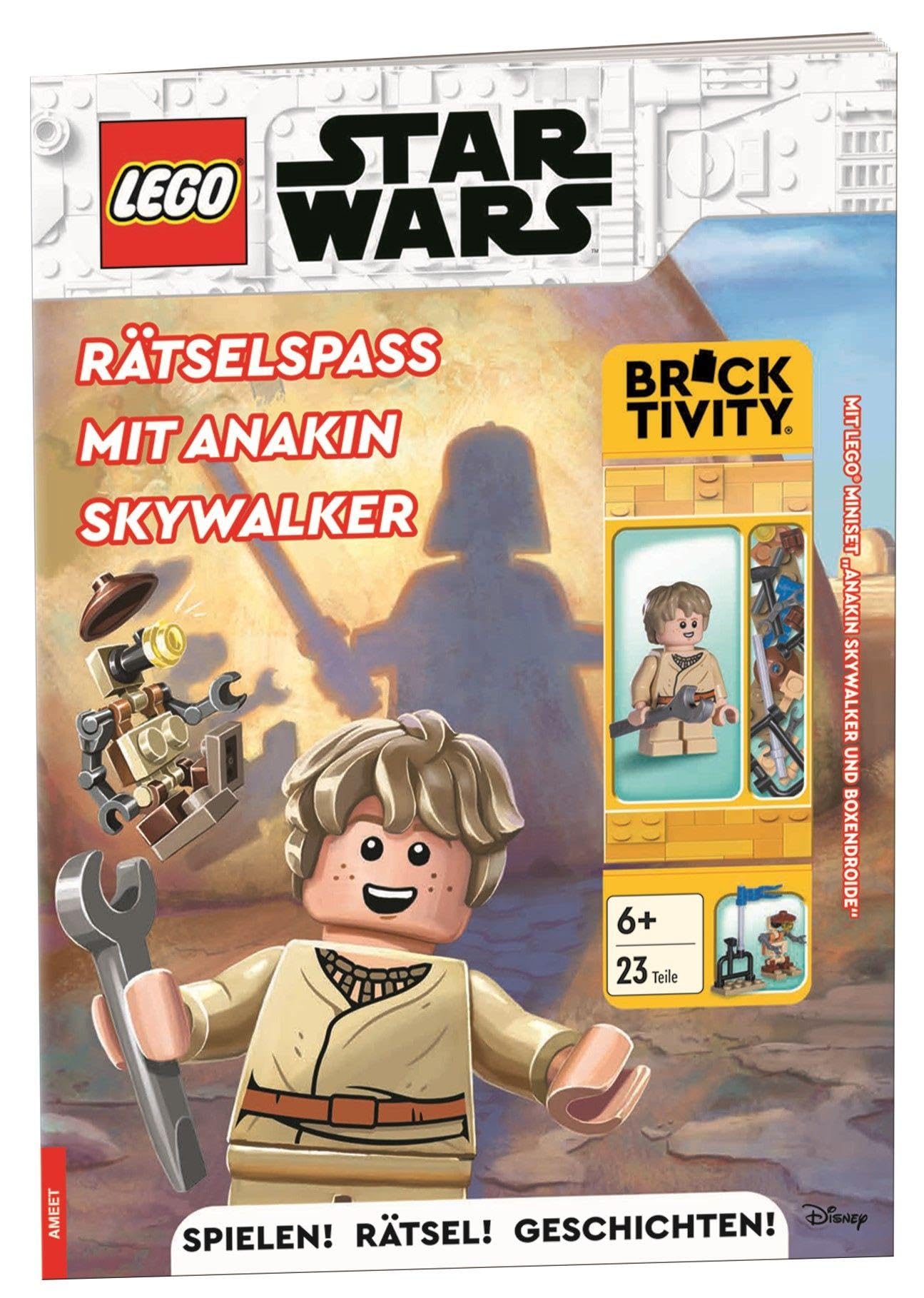 LEGO® Star Wars™ - Rätselspaß mit Anakin Skywalker: mit Miniset Anakin Skywalker und Boxendroide