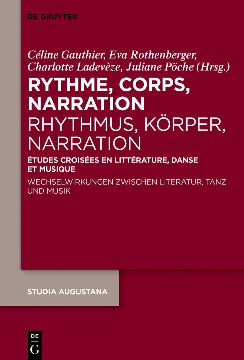 Rythme, corps, narration / Rhythmus, Körper, Narration - Neuware