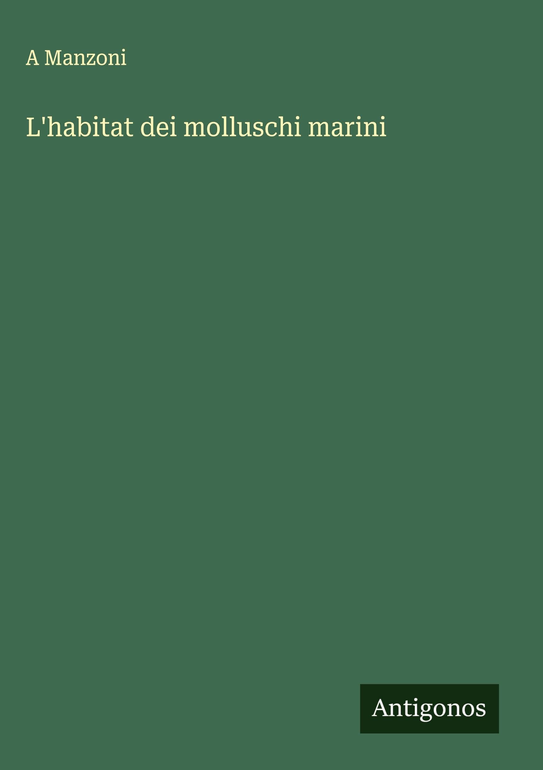 L'habitat dei molluschi marini