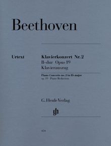 Konzert 2 B-Dur Op 19 Klav Orch. Klavier, Klavier zu 4 Händen