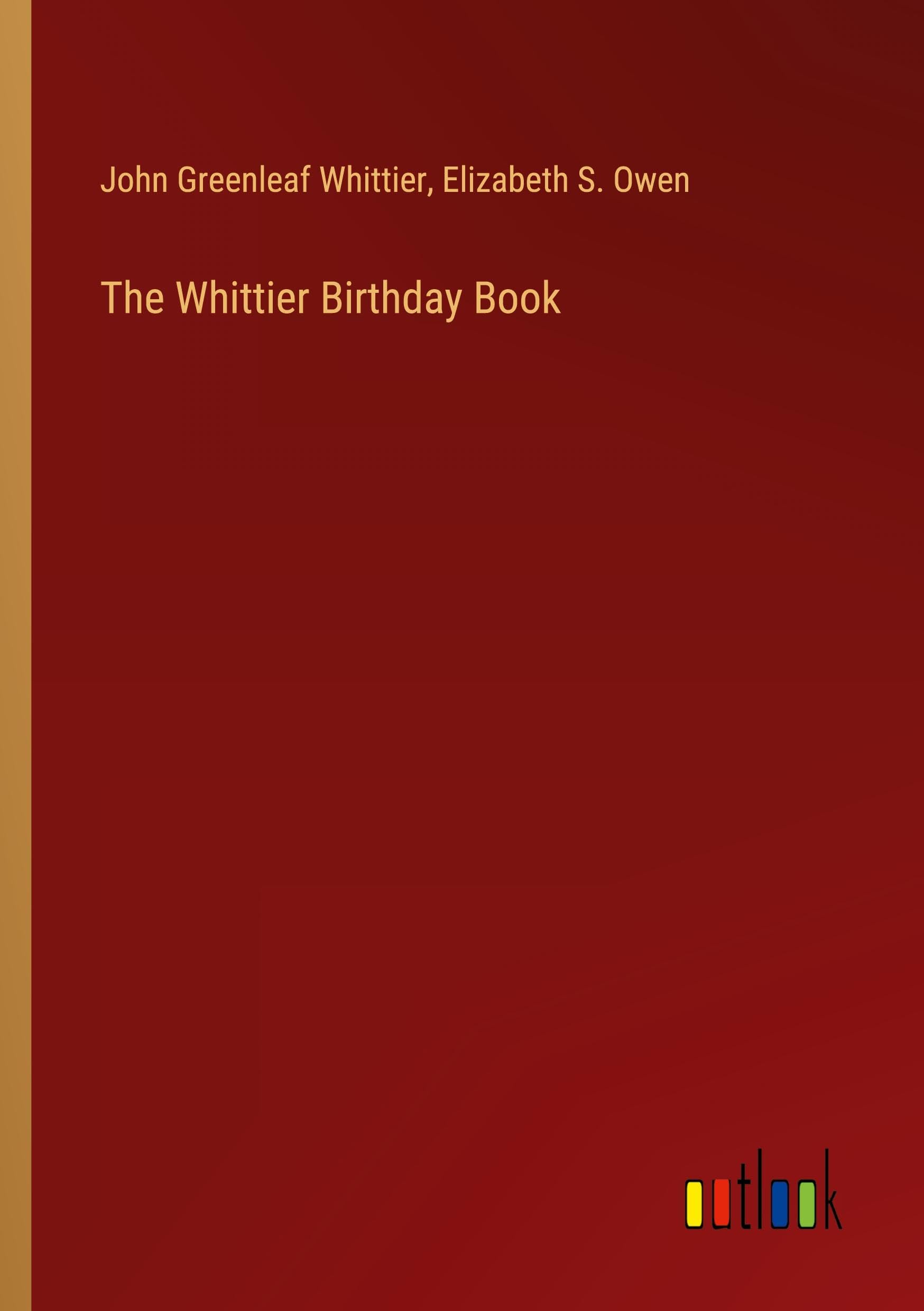 The Whittier Birthday Book