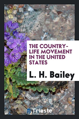 The country-life movement in the United States