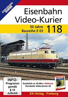 Eisenbahn Video-Kurier 118 - 50 Jahre Baureihe E 03 | DVD | Zustand gut