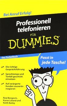 Professionell telefonieren für Dummies Das Pocketbuch
