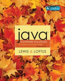 Java Software Solutions: Foundations of Program Design: Foundations of Program Design: United States Edition