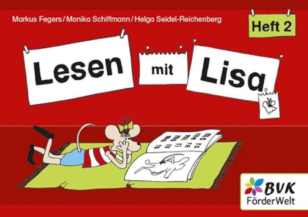 Lesen mit Lisa - Heft 2 (Lernen mit Lisa: Materialien für Kinder mit Förderbedarf)