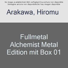 Fullmetal Alchemist Metal Edition mit Box 01 von Arakawa, Hiromu | Buch | Zustand gut