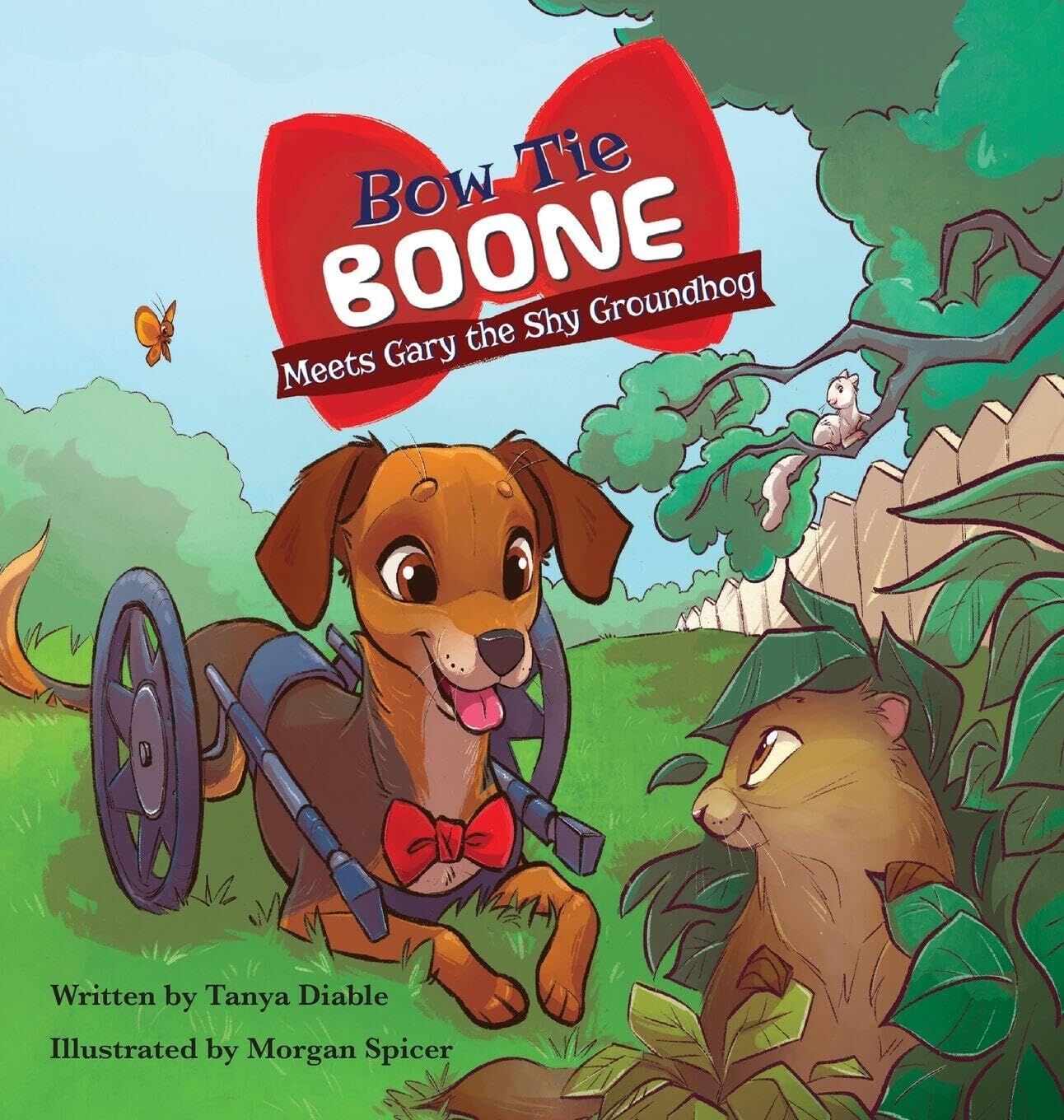 Bow Tie Boone Meets Gary the Shy Groundhog