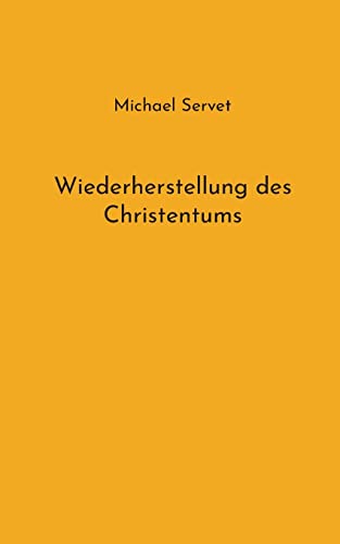 Wiederherstellung des Christentums