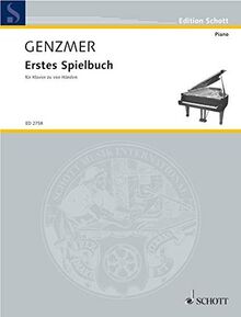 Erstes Spielbuch: GeWV 383. Klavier 4-händig. (Edition Schott)