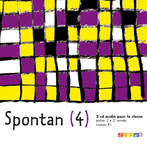 Spontan 4 palier 2-2e année - 2 cd audio classe (2CD audio) - Très bon état N/A sur Momox Shop