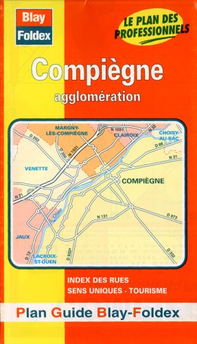 Plan de ville : Compiègne (avec un index) de unbekannt